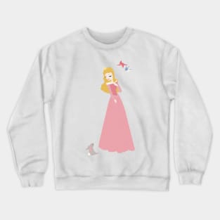 Princess Three Pink Crewneck Sweatshirt